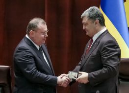 Петро Порошенко та Валентин Резніченко