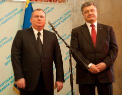 Петро Порошенко та Валентин Резніченко