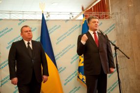 Петро Порошенко та Валентин Резніченко