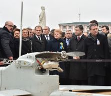 Petr Poroshenko and foreign heads of state, government