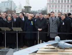 Petr Poroshenko and foreign heads of state, government