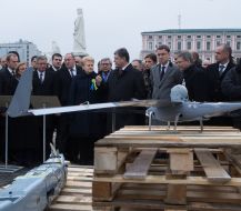 Petr Poroshenko and foreign heads of state, government