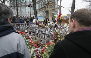 Чествование памяти Героев Небесной Сотни 