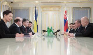 Petr Poroshenko and Andrej Kiska