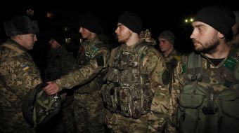 Зустріч бійців 101 бригади охорони