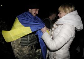 Зустріч бійців 101 бригади охорони