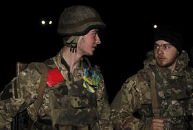 Зустріч бійців 101 бригади охорони