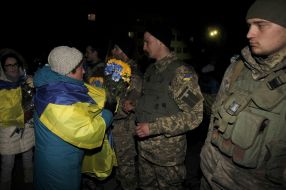 Зустріч бійців 101 бригади охорони