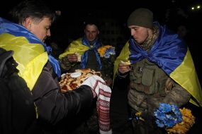 Зустріч бійців 101 бригади охорони