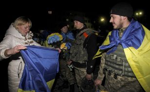 Зустріч бійців 101 бригади охорони