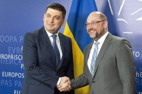 Vladimir Groisman and Martin Schulz