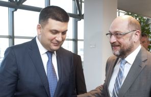 Vladimir Groisman and Martin Schulz
