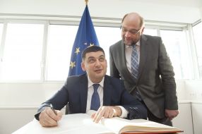 Vladimir Groisman and Martin Schulz