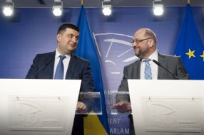 Vladimir Groisman and Martin Schulz