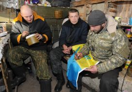 Українські військовослужбовці