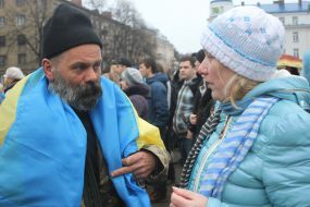 Soldier of the 128 th mountain infantry brigade