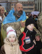 Soldier of the 128 th mountain infantry brigade
