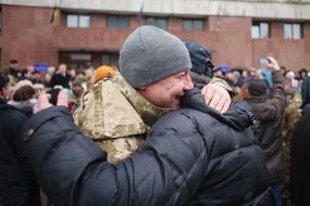 Soldiers of the 128 th mountain infantry brigade
