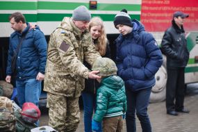 Soldiers of the 128 th mountain infantry brigade