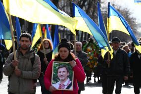 Farewell ceremony with activist Igor Tolmachev