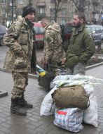 Soldiers of the 128 th mountain infantry brigade