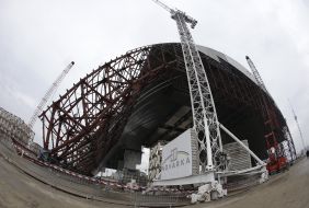 The construction of the New Safe Confinement