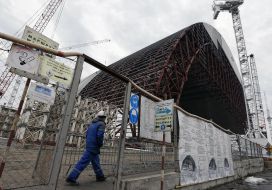 The construction of the New Safe Confinement
