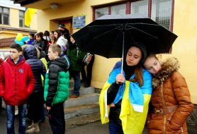 Встреча бойцов 128-й отдельной горно-пехотной бригады