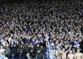 FC Dinamo (Kiev) soccer fans