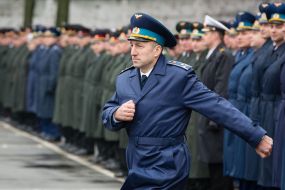 Graduation at the National University of Defense of Ukraine