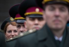 Graduation at the National University of Defense of Ukraine