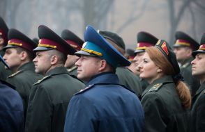 Graduation at the National University of Defense of Ukraine