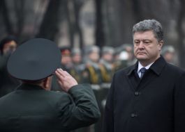 Petr Poroshenko and Vasily Telelim