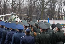 Graduation at the National University of Defense of Ukraine