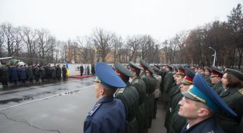 Graduation at the National University of Defense of Ukraine