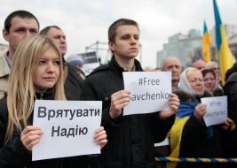 Prayer service participants