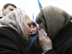 YUliya Timoshenko and Mariya Savchenko