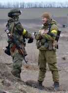 Ukrainian soldiers