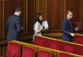 Oksana Tsarevich and Viktor Kitsyuk