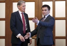 Pavel Klimkin and Philip Hammond