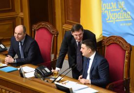 Yuriy Lutsenko, Andrew Paruby, Vladimir Groisman