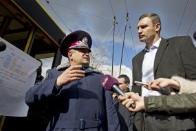 Vitaly Klichko and Alexander Tereshchuk