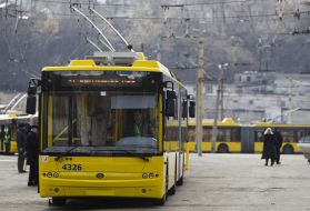 The trolleybus