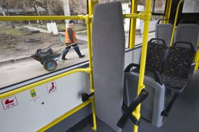 The trolleybus