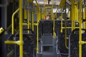 The trolleybus