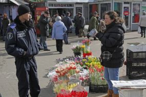 Sale of flowers