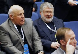 Igor Kolomoisky and Vitaly Kvartsyany