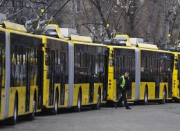The trolleybus