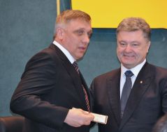 Петро Порошенко та Михайло Загородний