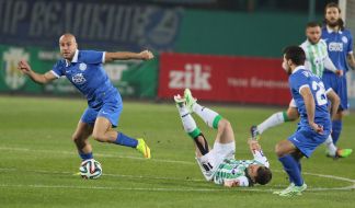 Playing moment of match